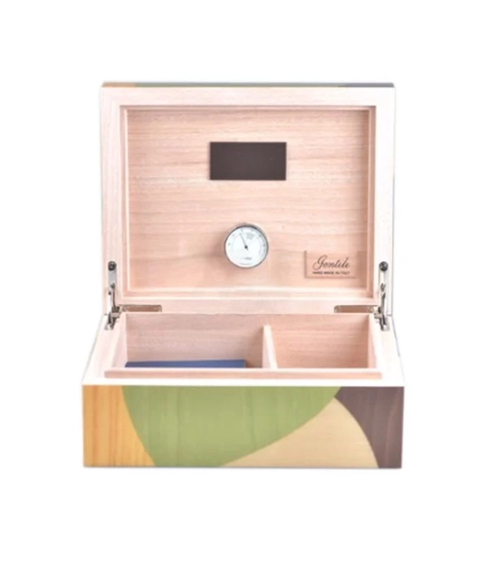 Gentili Leaves Cigar Humidor