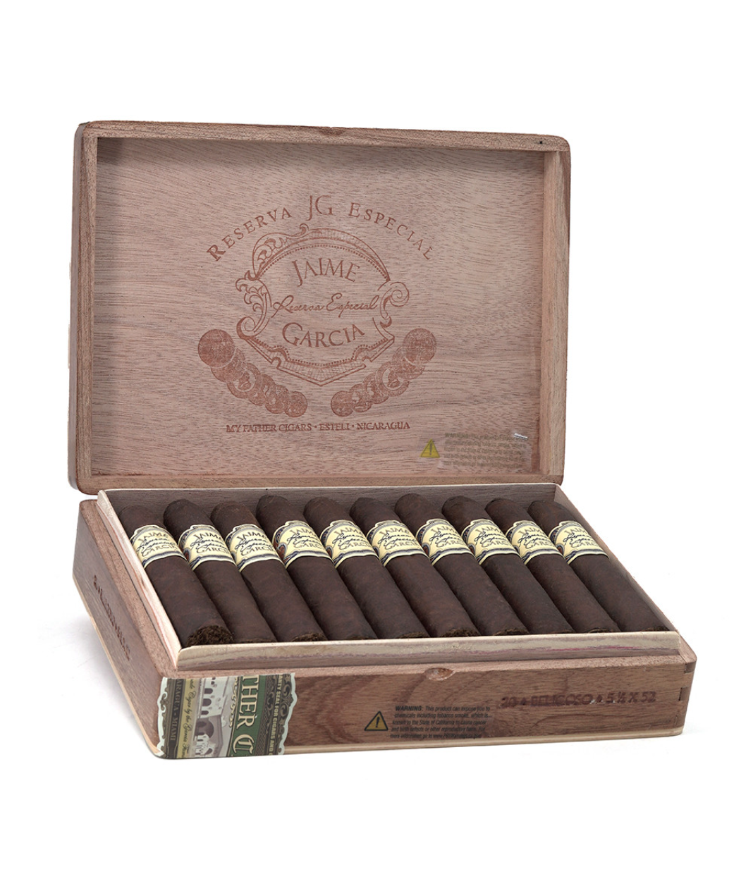 My Father Jaime Garcia Reserva Especial Belicoso Cigar - Image 5