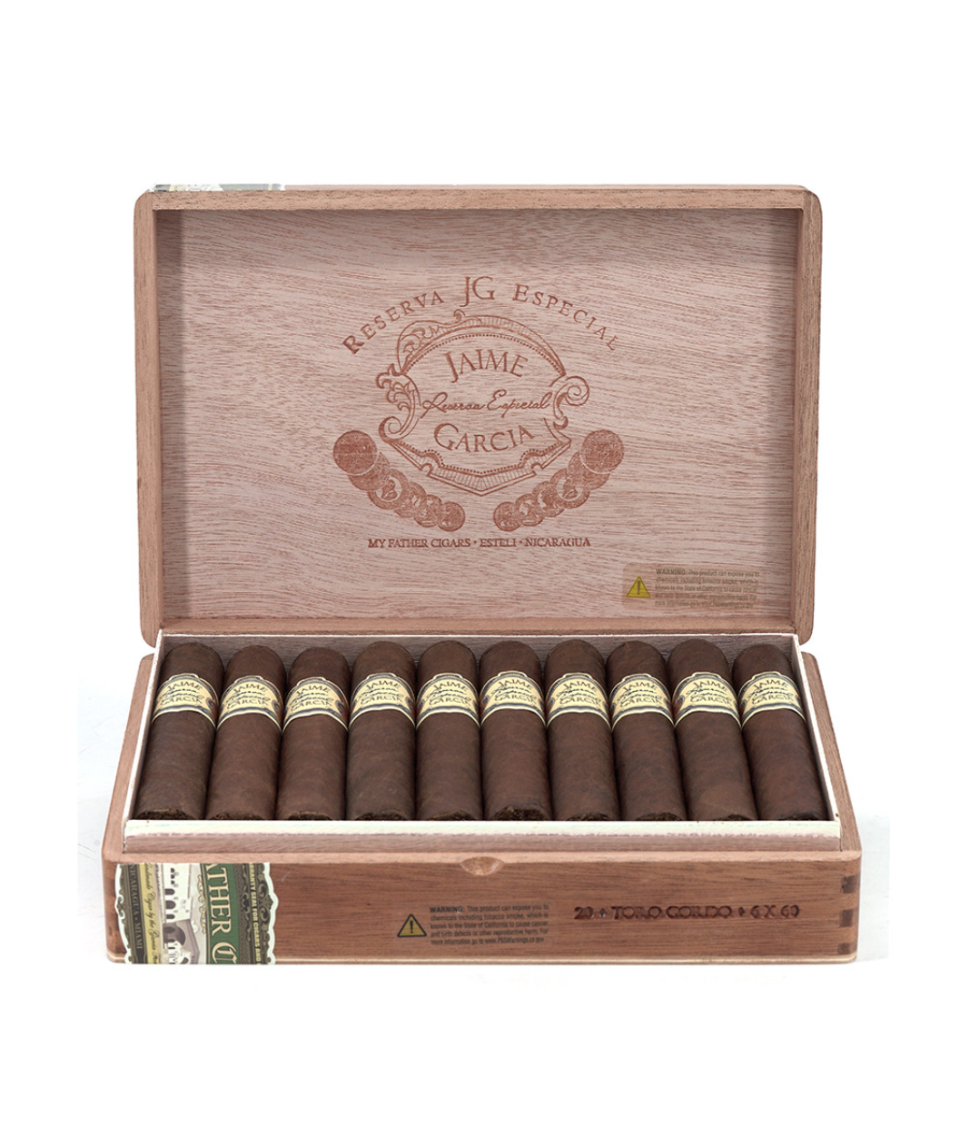 My Father Jaime Garcia Reserva Especial Toro Gordo Cigar - Image 4