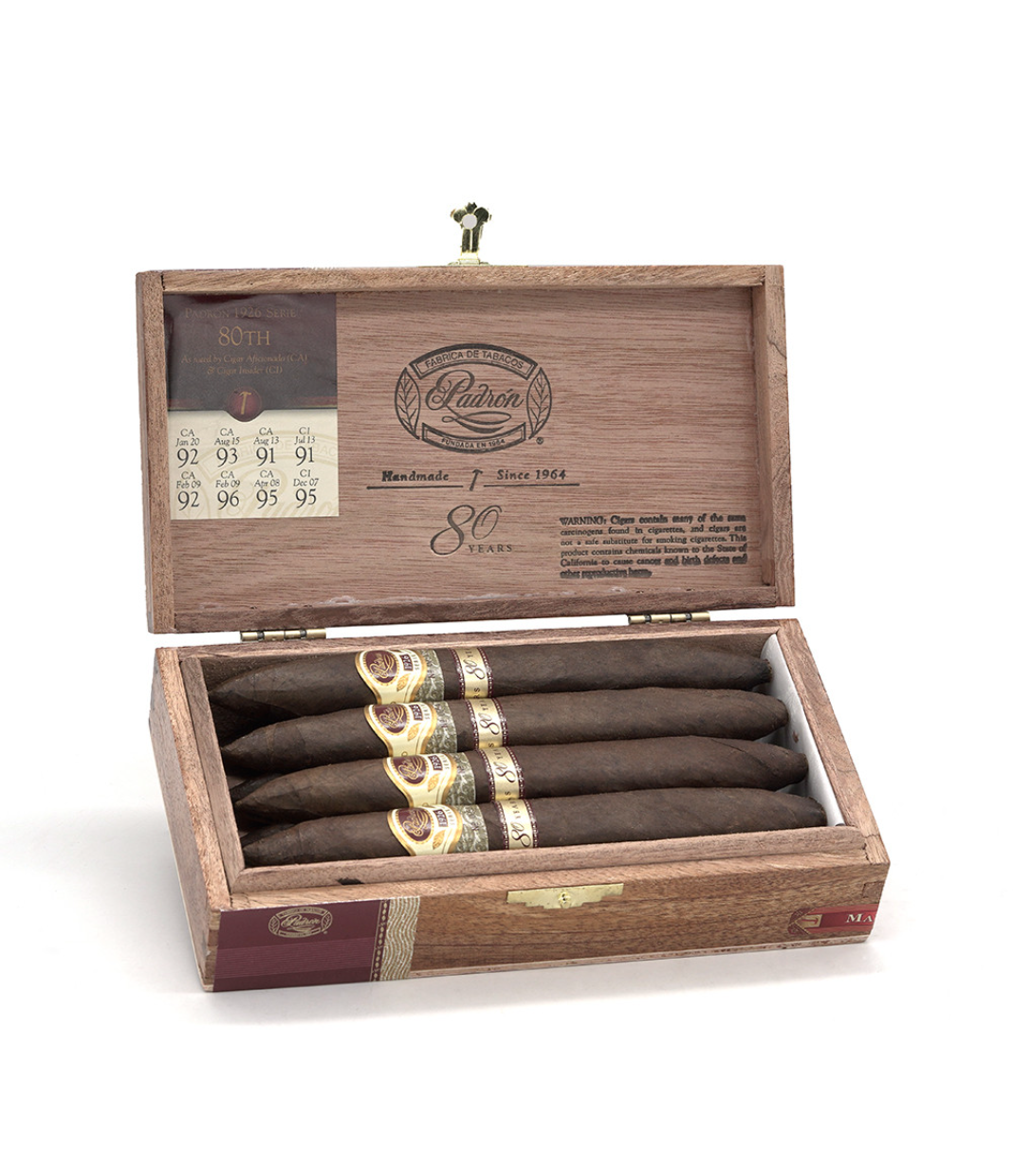 Padron 1926 Series 80th Anniversary Perfecto Cigar - Image 5