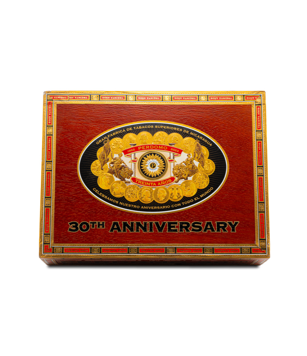 Perdomo 30th Anniversary Connecticut Box-Pressed Epicure Cigar - Image 2