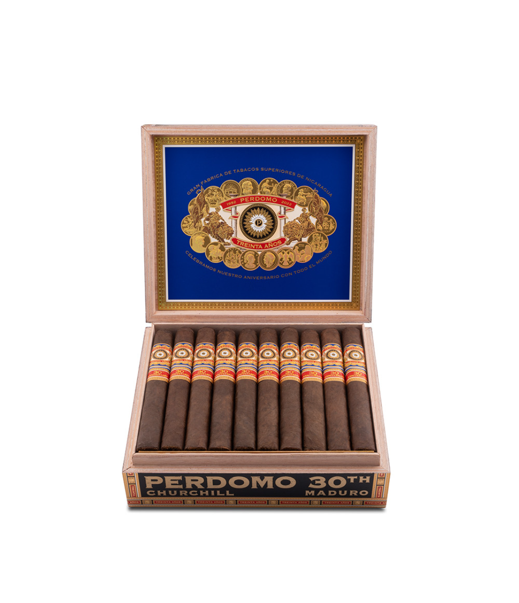Perdomo 30th Anniversary Maduro Box-Pressed Churchill Cigar - Image 4