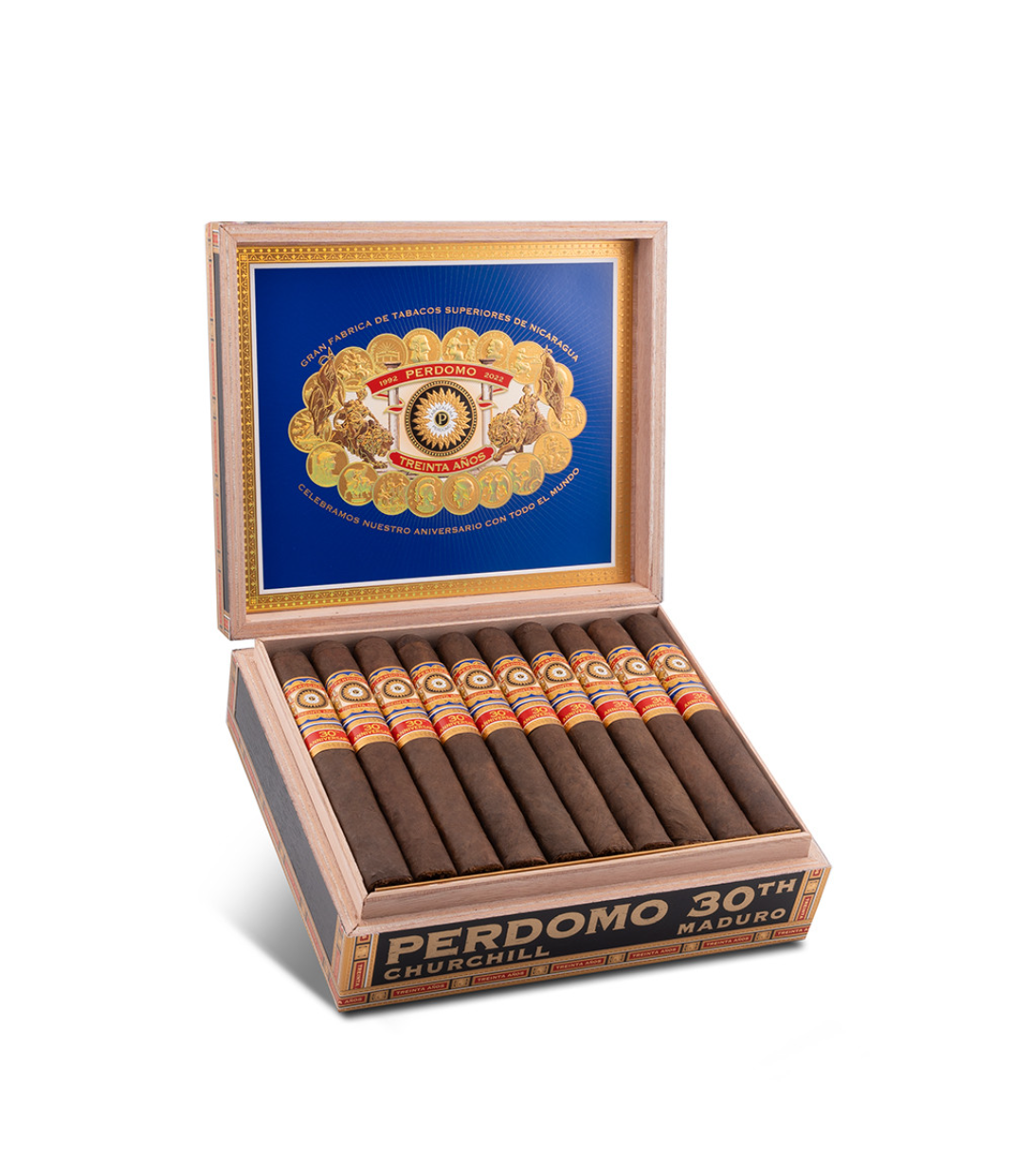 Perdomo 30th Anniversary Maduro Box-Pressed Churchill Cigar - Image 5