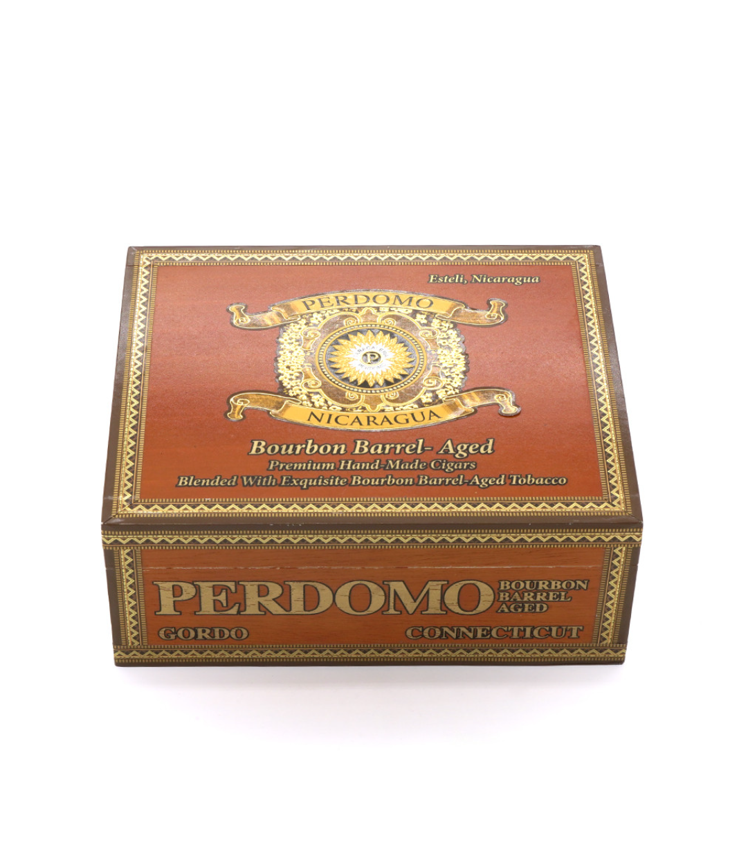 Perdomo Nicaragua Bourbon Barrel Aged Connecticut Gordo Cigar - Image 2